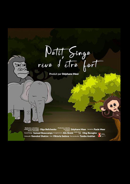 Petit-Singe rêve d'être fort