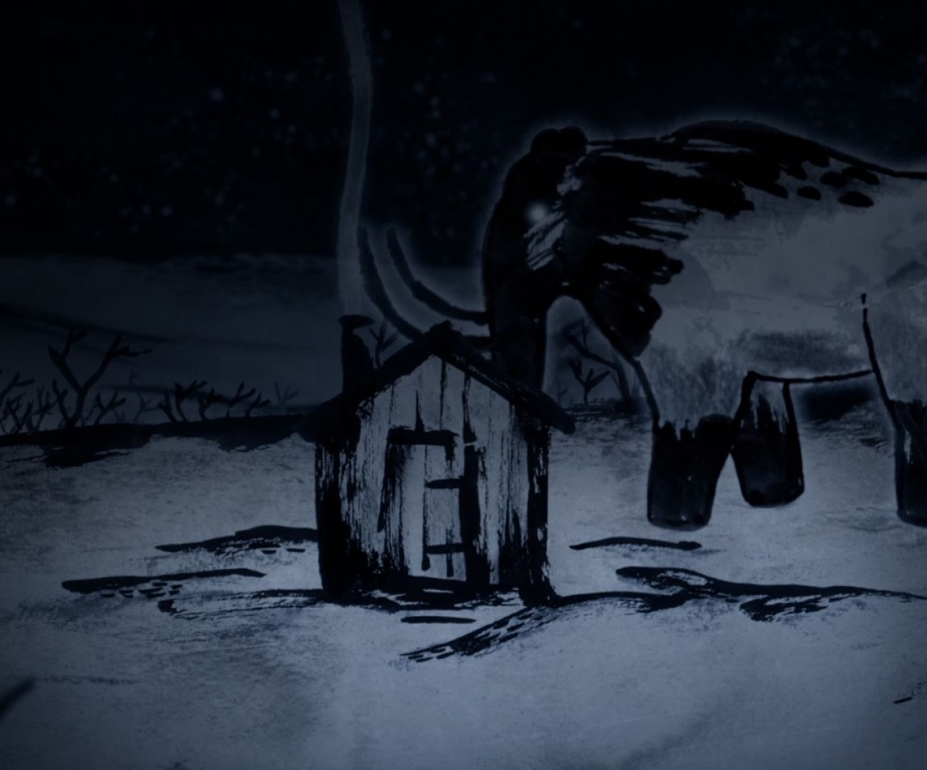 La Fille à la recherche de la cabane